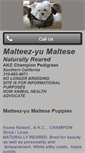 Mobile Screenshot of malteezyu.com